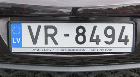 lv nummerbord
